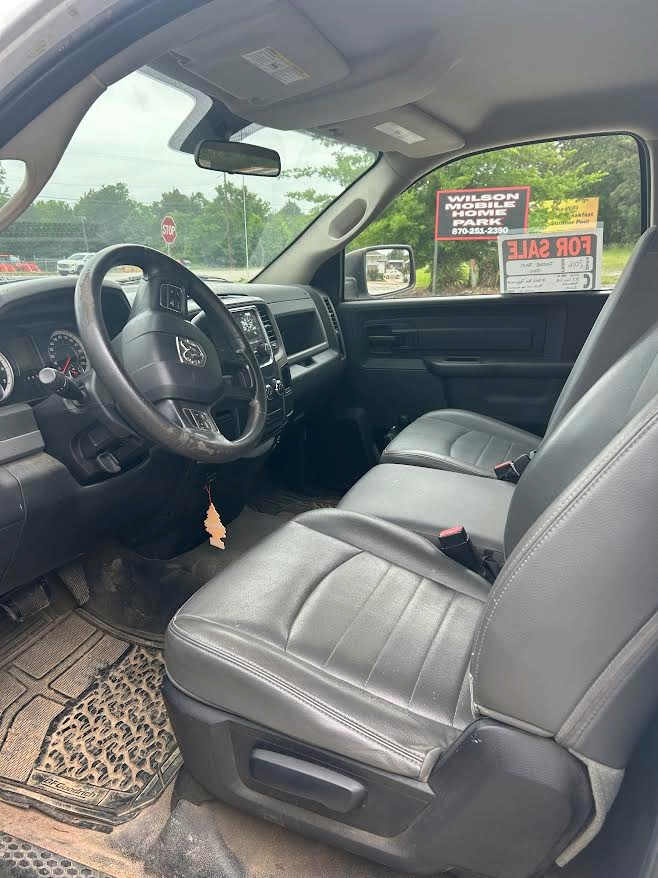 Inside Truck